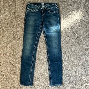 True Religion size 26 skinny jean